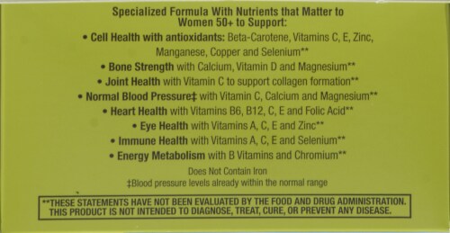 Kroger® Women's Health One Daily Tablets Perspective: top