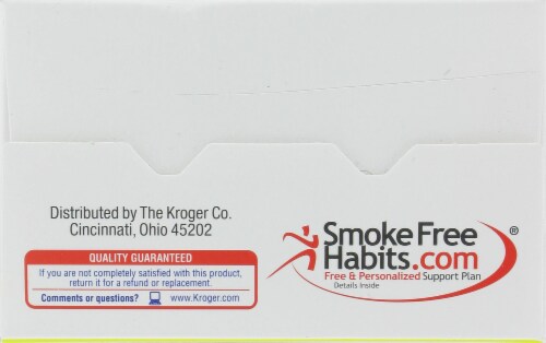 Kroger® Mint Flavored Nicotine Lozenges 4mg Bonus Pack Perspective: top