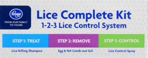 Kroger® Lice Complete Kit Perspective: top