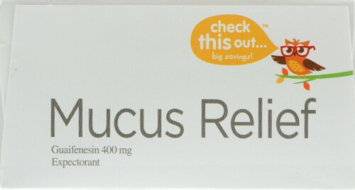 check this out...™ Mucus Relief Tablets Perspective: top
