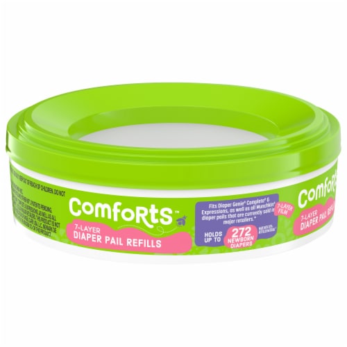 Comforts™ Universal Diaper Pail Refill Bags Perspective: top