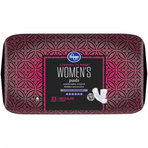 Kroger® Regular Length Ultimate Absorbency Women's Incontinence Pads Perspective: top