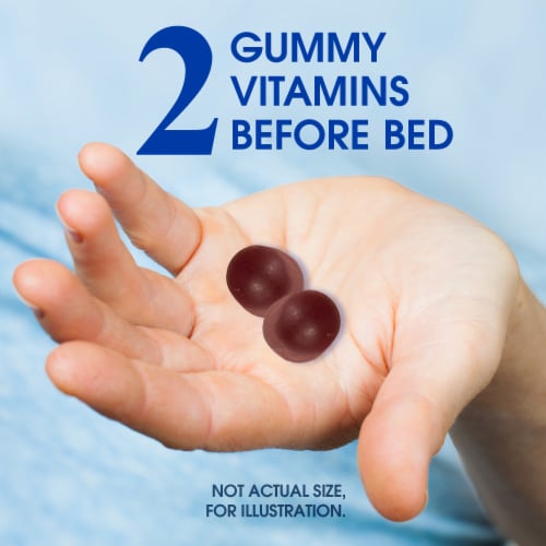 Kroger® Melatonin Gummies Blackberry 5mg Perspective: top