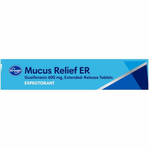 Kroger® Mucus Relief ER Expectorant Extended Release Tablets 600mg Perspective: top