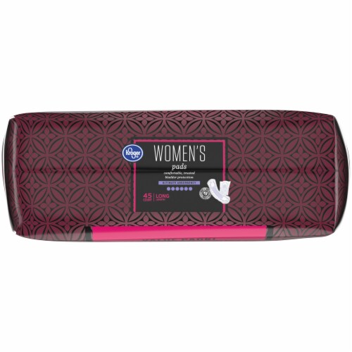 Kroger® Long Ultimate Absorbency Women's Incontinence Pads Perspective: top