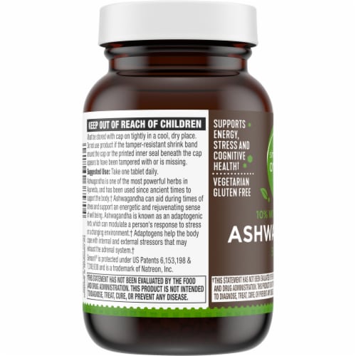Simple Truth Organic® Ashwagandha Tablets 500mg Perspective: top