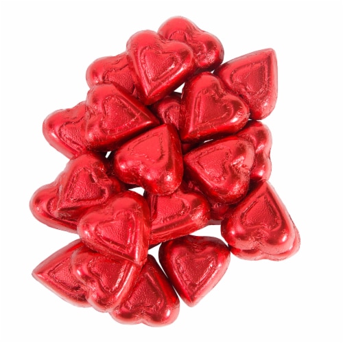 Palmer® Milk Chocolate Flavored Hearts Candy The Bachelor Rose Box Perspective: top