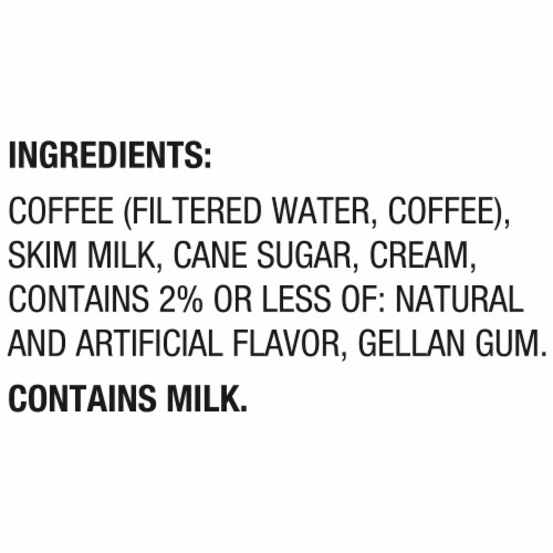 International Delight Vanilla Iced Coffee Perspective: top