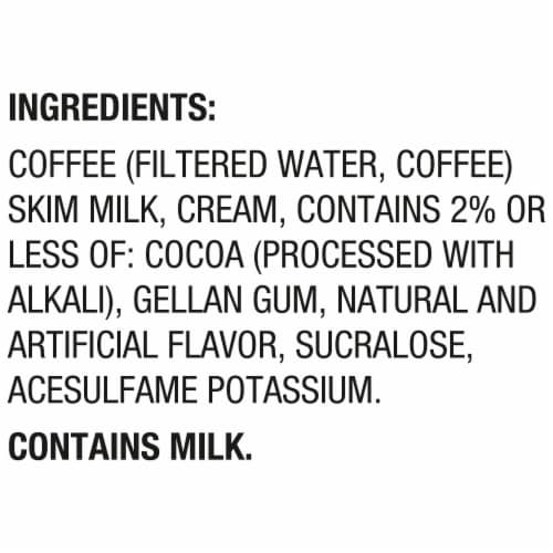 International Delight® Less Sugar Mocha Light Iced Coffee Carton Perspective: top