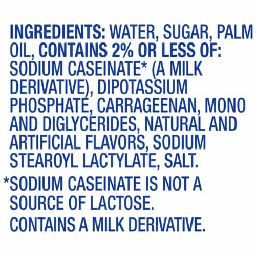International Delight Home Alone Frosted Sugar Cookie Coffee Creamer Bottle Perspective: top