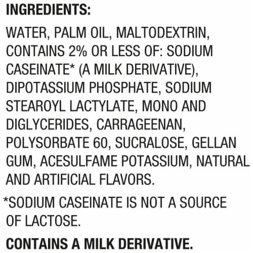International Delight® Zero Sugar French Vanilla Coffee Creamer Perspective: top