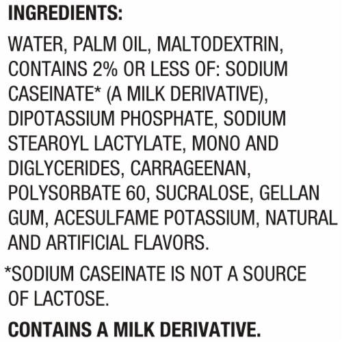 International Delight® Zero Sugar French Vanilla Coffee Creamer Perspective: top