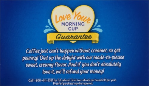 International Delight French Vanilla Coffee Creamer Singles - 24 Count Perspective: top