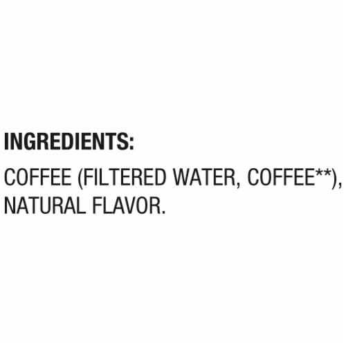 Stok® Unsweet Cold Brew Slow Roast Black Iced Coffee Carton Perspective: top
