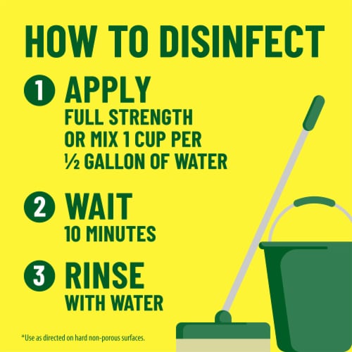 Pine-Sol Pine Multi-Surface Floor Cleaner Original Perspective: top