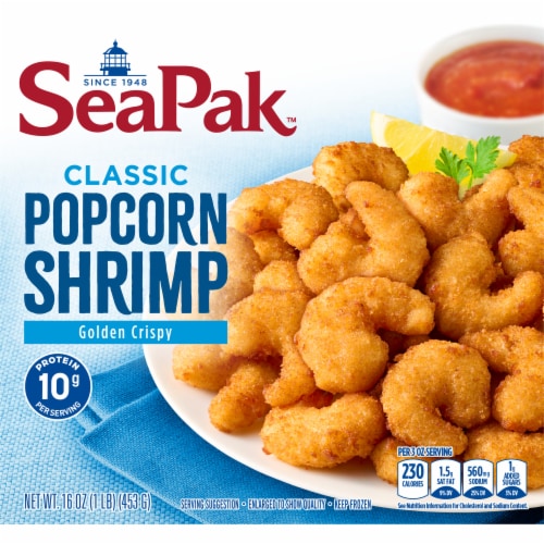 SeaPak Popcorn Shrimp Perspective: top