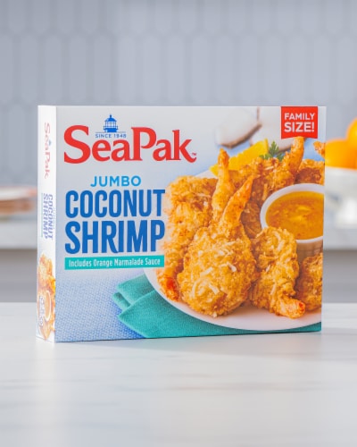 SeaPak Jumbo Coconut Shrimp Perspective: top