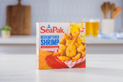 SeaPak Beer Battered Shrimp Perspective: top