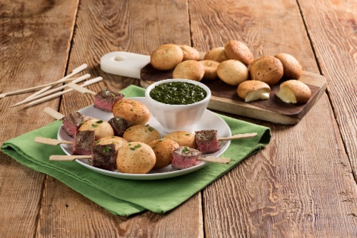 Farm Rich Mozzarella Bites, Frozen Appetizer Perspective: top