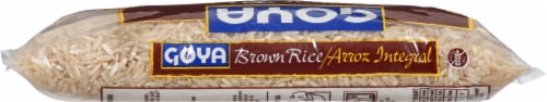 Goya Natural Long Grain Brown Rice Perspective: top