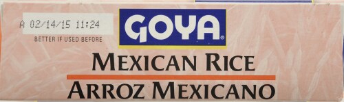 Goya Arroz Mexicano Perspective: top