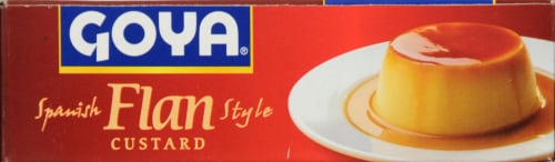 Goya Spanish Flan Style Custard Perspective: top