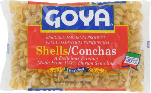 Goya Shell Pasta Perspective: top