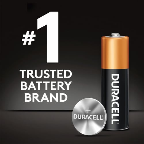 Duracell® 2450 Lithium Coin Cell Battery Perspective: top