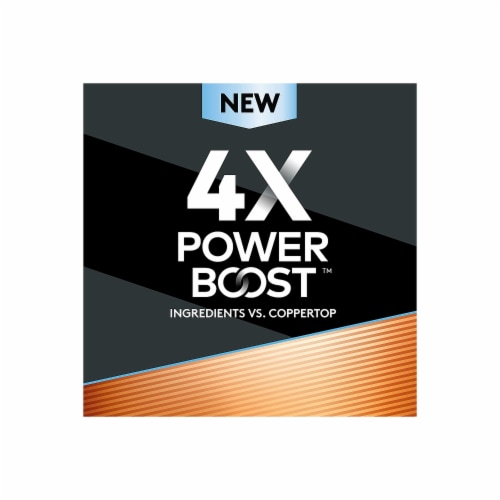 Duracell® Optimum AAA Alkaline Batteries Perspective: top