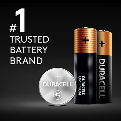 Duracell Lithium Manganese Dioxide Specialty Batteries 1616 Perspective: top