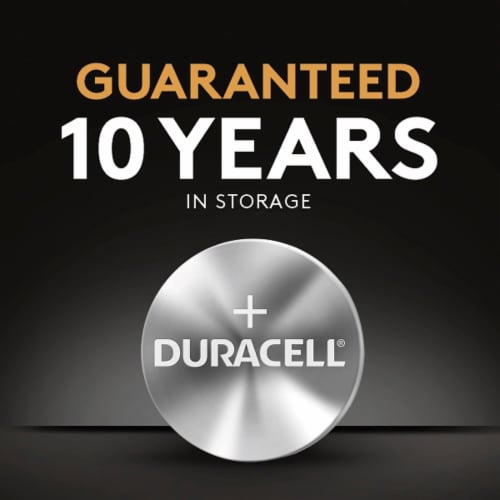 Duracell® 2430 3V Lithium Medical Device Battery Perspective: top