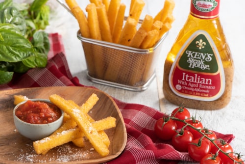Ken's Steak House® Italian with Aged Romano Salad Dressing & Marinade Perspective: top
