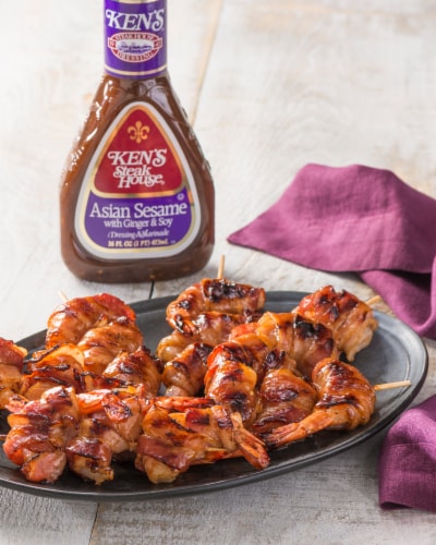 Ken's Steak House® Asian Sesame Salad Dressing & Marinade Perspective: top