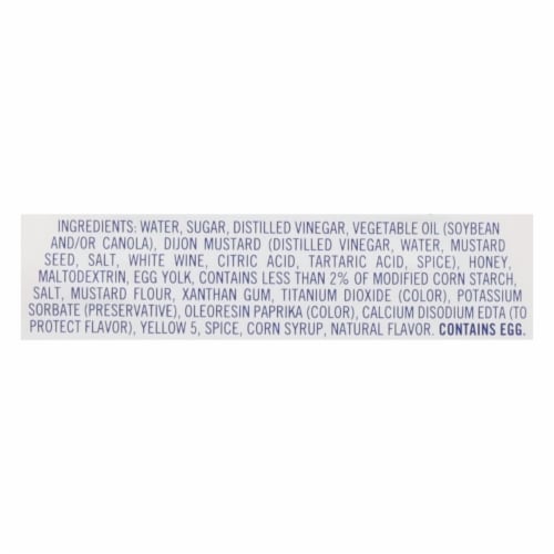 Ken's Steak House® Light Honey Mustard Salad Dressing Perspective: top