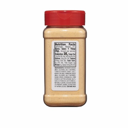 Tone's Pizza Mac and Cheese Flavored Seasoning Blend (6.75 Ounce) Perspective: top