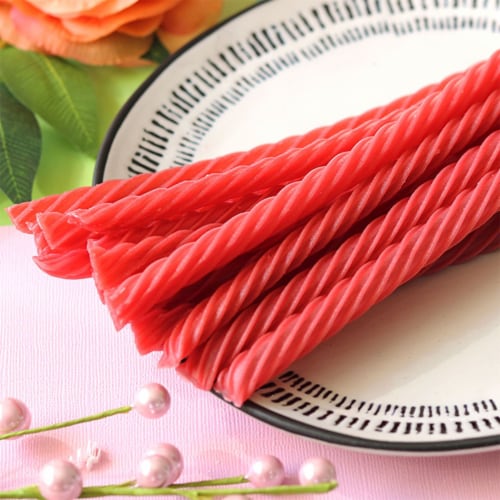 Red Vines Made Simple Non-GMO Mixed Berry Licorice Candy Twists Perspective: top