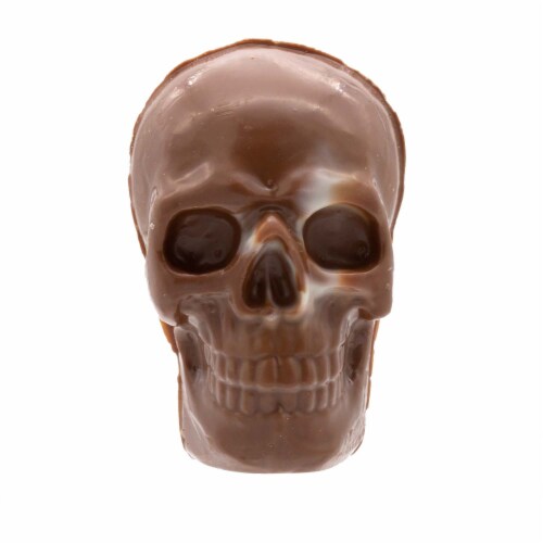 Frankford Hot Chocolate Bomb Skull with Mini Marshmallows Perspective: top