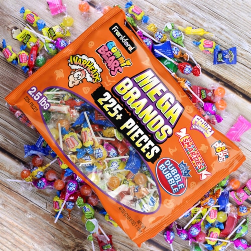 Frankford® Mega Brands Halloween Assorted Candy Bag Perspective: top
