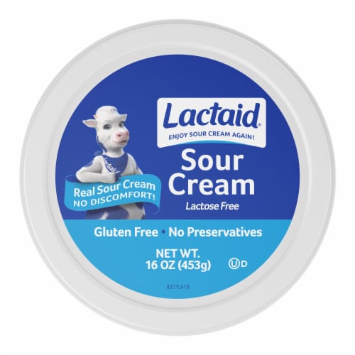 Lactaid® Lactose Free Sour Cream Perspective: top