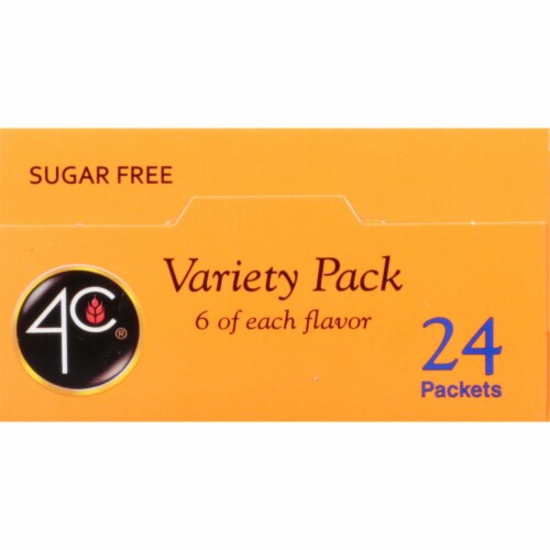 4C® Sugar Free Drink Mix Variety Pack 24 Count Perspective: top