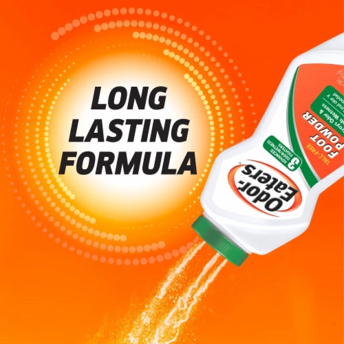 Odor-Eaters® Talc-Free Foot Powder Perspective: top