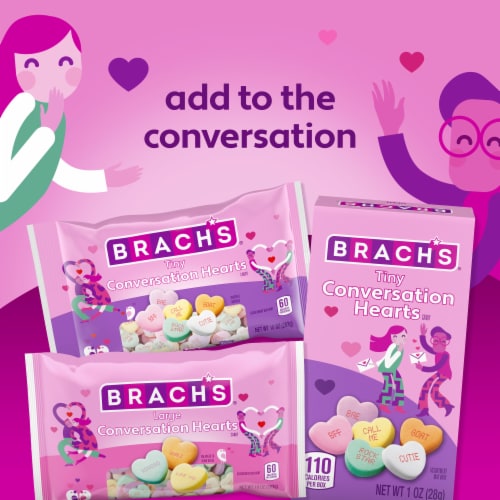 Brach's Tiny Conversation Hearts Perspective: top