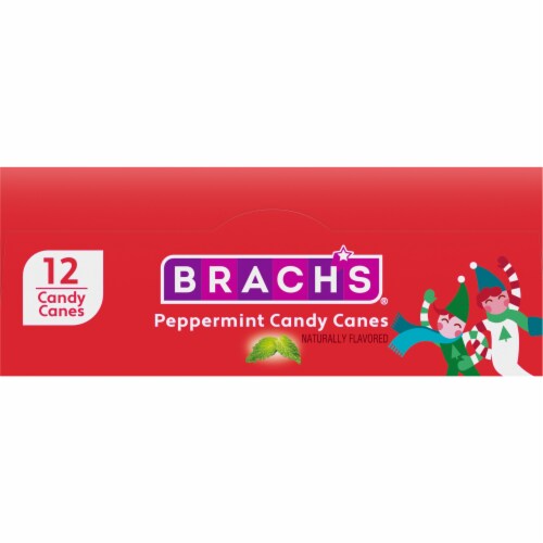  Brach's Bobs Red & White Mint Canes, Christmas Candy