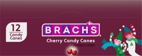 Brach's® Holiday Bob's® Cherry Candy Canes Perspective: top