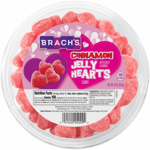 Brach's® Cinnamon Jelly Hearts Perspective: top