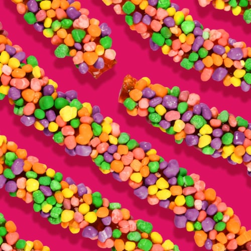 NERDS Rainbow Rope Candy Perspective: top