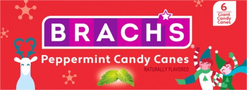 Brach's® Holiday Giant Peppermint Candy Canes Perspective: top