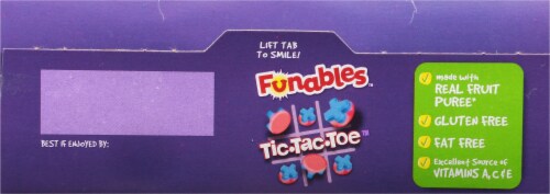 Funables™ Tic Tac Toe Gummy Candy Perspective: top