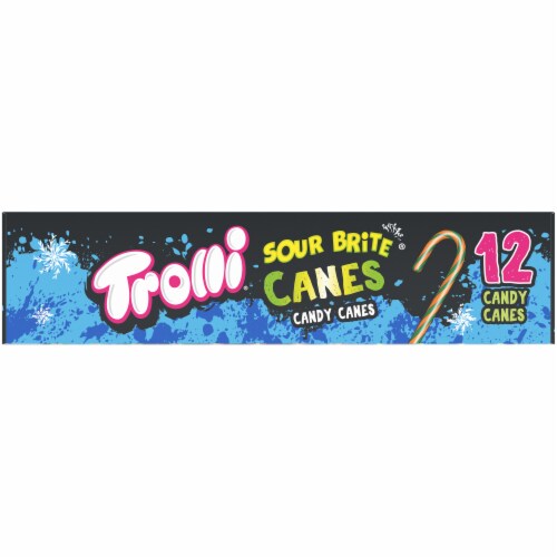 Trolli Holiday Sour Brite Candy Canes Perspective: top