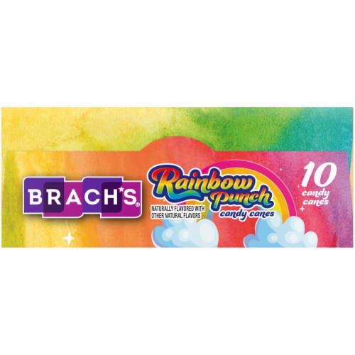Brach's® Holiday Rainbow Punch Candy Canes Perspective: top